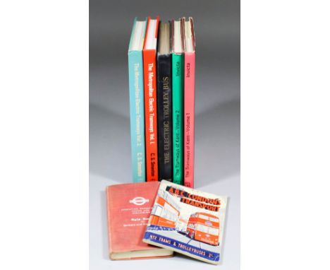 A quantity of books and pamphlets on tramways, including - "The Tramways of Kent", volumes 1 and 2, by "Invicta", published b