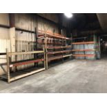 (10) Sections of Pallet Racking