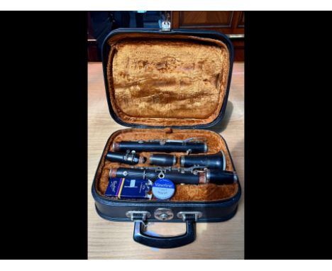 Musical Interest - Boosey and Hawkes Clarinet In Its Original Black Case. Please See Photos for Condition. Serial Number 1875