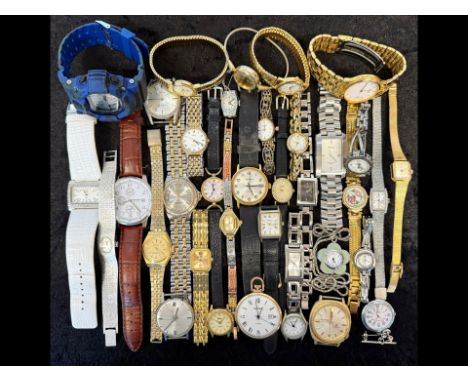 A Collection of Ladies & Gentleman's Wristwatches, to include  Sekonda, Seiko, Avia, Lorus, Citizen etc