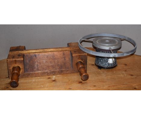 *Finishing stove. A 'Cockerell' finishing stove, electrically powered with thermostat control, with 40cm (16 inch) diameter f