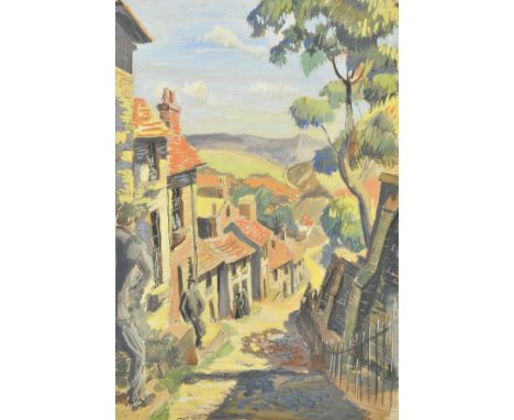 *Smith (Philip, b.1928). South of France, 1950, watercolour and gouache with pen and ink on paper, signed, titled and dated t