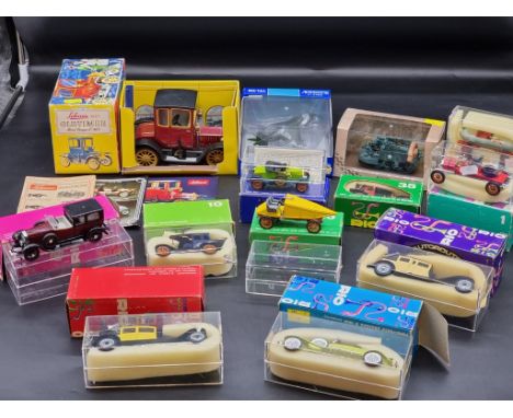Rio:&nbsp;a collection of&nbsp;vintage diecast vehicles; together with a Schuco 'Old Timers', and others, all boxed. 