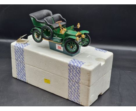 Franklin Mint:&nbsp;a 1905 Rolls Royce 10hp 90th Anniversary edition 1:16th scale model. 