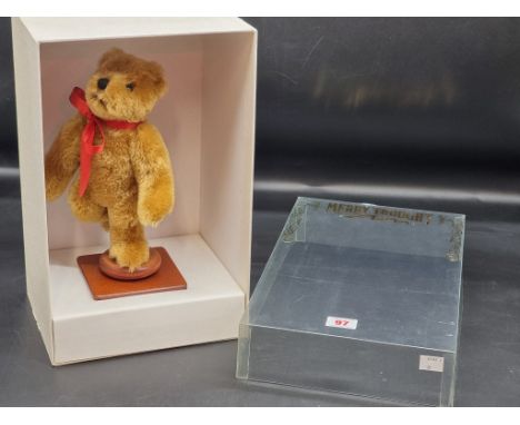 Merrythought:&nbsp;a Limited Edition musical teddy bear, 128/1000, in box.&nbsp; 