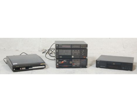 Hi-Fi - A Technics music stacking system comprising of a DC Servo Automatic Turntable SL-J2, LW/MW/FM Stereo Tuner, Stereo In