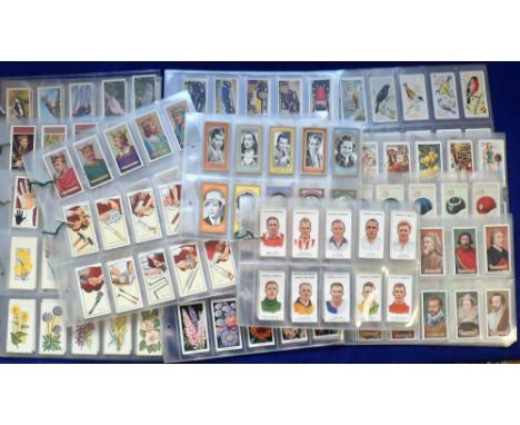 Cigarette cards, Carreras, a collection of 9 sets including Film Favourites, Tools &amp; How to Use Them, Kings &amp; Queens 
