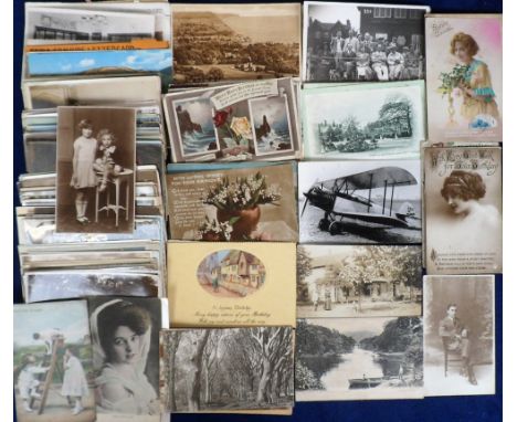 Postcards, a large accumulation of approx. 3500 cards, mainly UK topographical &amp; subject cards, with some Foreign &amp; a