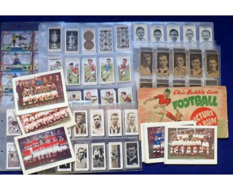 Cigarette &amp; trade cards, Football, a selection of sets and part-sets, mostly in sleeves, inc. Sinclair, Well Known Footba