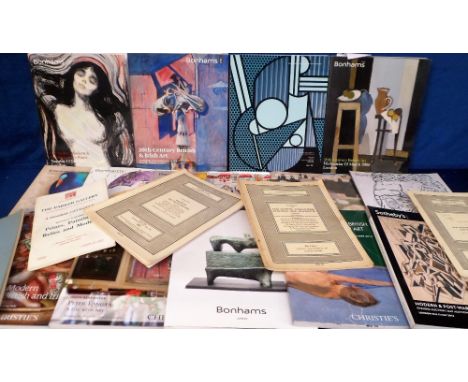Fine Art Auction Catalogues, a collection of 25 Christie, Manson &amp; Woods Ltd, Christie's and Sotheby &amp; Co. catalogues