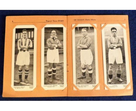 Trade cards, Topical Times, Stars of Today, Footballers, Scottish, 1936/7, (set, 24 cards) ref HT99-1-2, c/m in special album