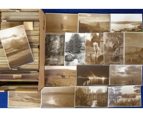 Postcards, a publishers mix of approx. 650 card inc. Birn Bros (12) with set of 6 pretty girls series E2401, Burrow of Chelte