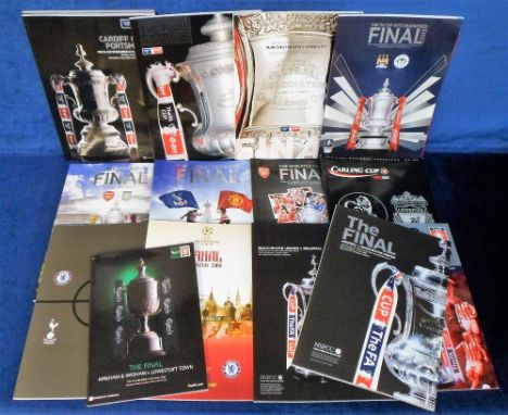 Football programmes, Big Match selection (17), 13 FAC Finals, 2001-2017 (incomplete run), also 2008 Champions League Final, M