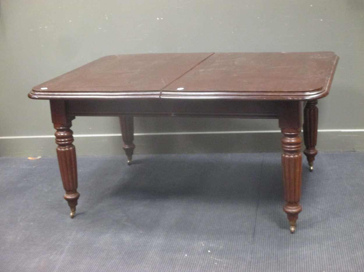 A Victorian mahogany dining table, 71 x 106 x 147cm in Cheffins Fine Art