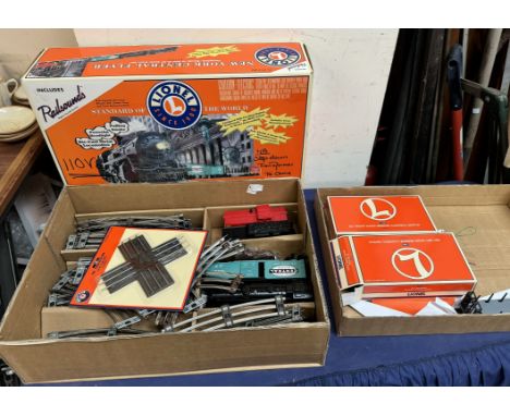 A Lionel New York central flyer complete ready to run 0-27 scale train set, boxed