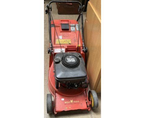 A Wolf Tools Quantum XE 35 petrol lawn mower (untested)
