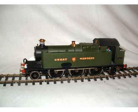 O Gauge Kit Built Brass GWR Green 2-6-4T no 3920. Moxon Motor. Sprung Buffers. Excellent build and detail with Good decals. F