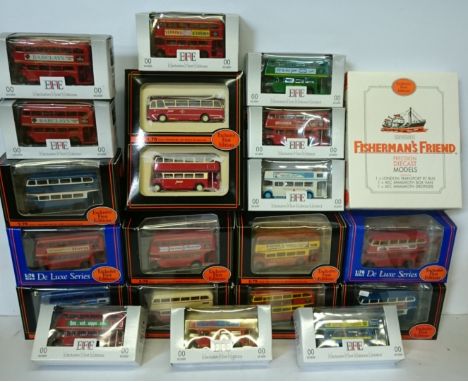 Quantity of EFE (Exclusive First Editions) 1/76 scale buses. Appear M and boxed. (20)