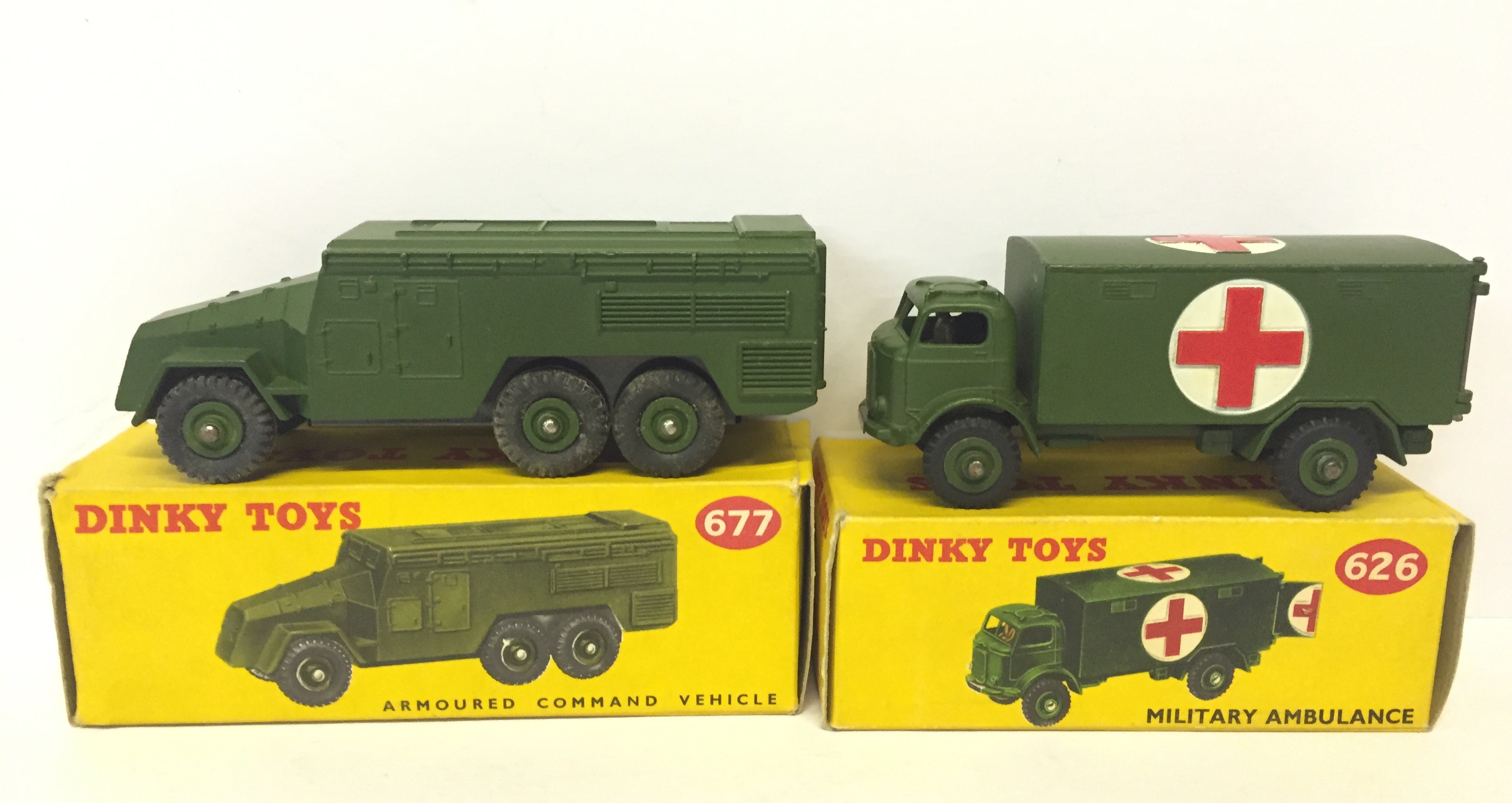 dinky toys military ambulance