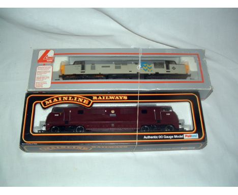 LIMA and MAINLINE - Lima 205077 Class 37 'Clydebridge ' no 37099 in BR Railfreight Grey Metals Livery (Mint Boxed) and MAINLI