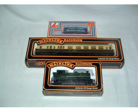 MAINLINE 37084 GWR Green Class 57XX 0-6-0PT no 5764 (Mint with Instructions in a Near Mint Box with window tear), 937123 GWR 