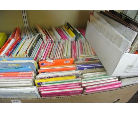 2 boxes of Ordnance Survey maps, mainly mid-20th century, various scales, all parts of the British Isles