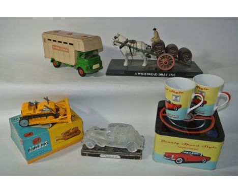 A collection of vintage photography equipment to include a Asahi Pentax Spotmatic, a Cosmorex camera and associated lens unit