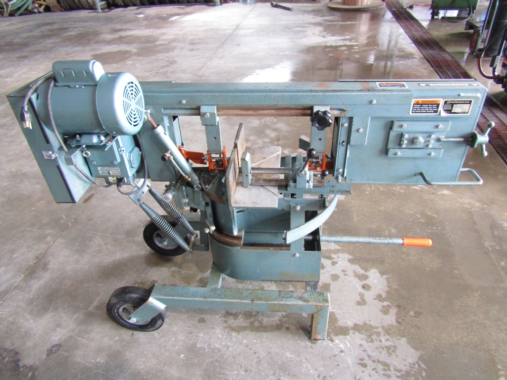 Ellis Mitre Band Saw, Model 1600, Serial 16007320, Blade Size 10" x