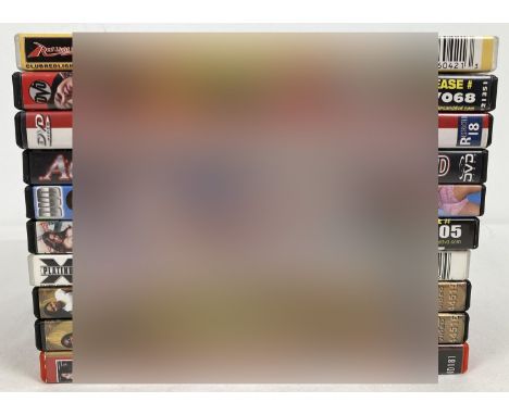 10 assorted adult erotic DVD's featuring Asian women. To include films from: Night Trips, Acid Rain, Red Light District and P