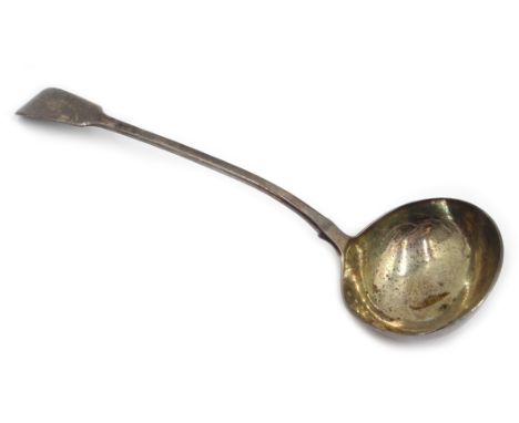 Georgian silver ladle by William Chawner II London 1827 8.5oz Condition Report Click here for further images, condition, auct