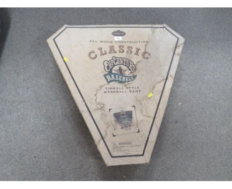 An old century classics pinball style baseball game (contents unchecked)