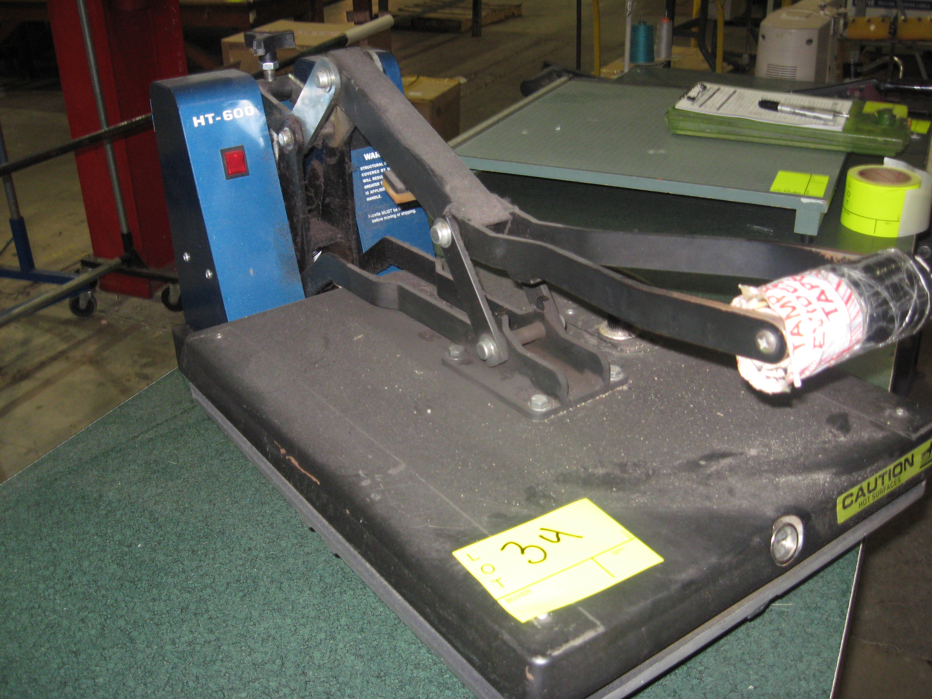 hix s650 heat press