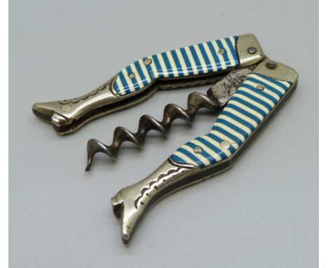 A German novelty corkscrew 