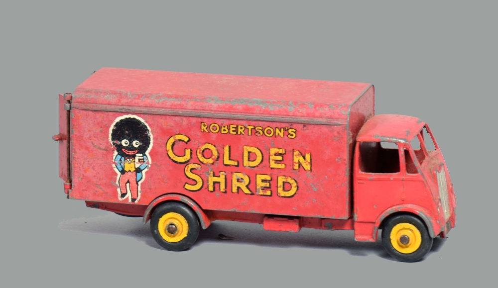 A Dinky Supertoys Robertsons Golden Shred Guy Lorry with yellow hubs, a