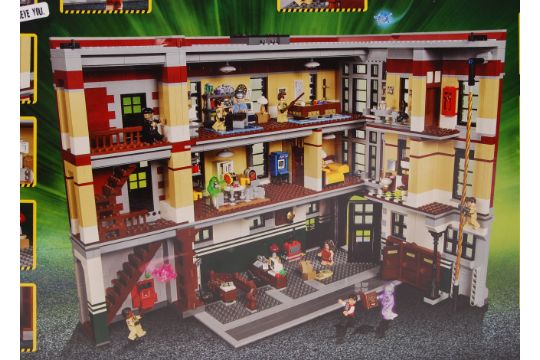 lego ghostbusters firehouse for sale