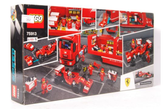 A Lego Speed Champions Series Set No Racers Scuderia Ferrari Truck Set Vendor Assures