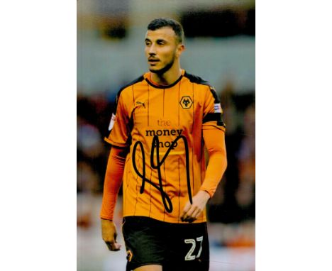 Romain Saiis signed 6x4 colour photo. Saïis is a professional footballer who plays as a defender for Süper Lig club Be?ikta?.