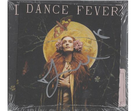 Music, Florence and the Machine signed Art card for Dance Fever complete with disc. The insert is signed in silver marker pen