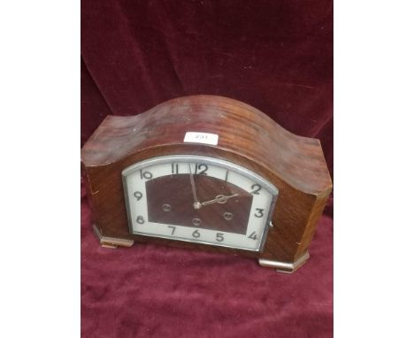 Art deco mantle clock. 