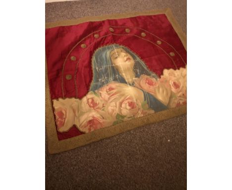 Vintage 1900s religious cloth. 