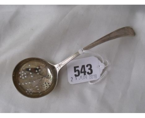 Art Deco sifter spoon Sheff 1931 by WSS Co 26g   