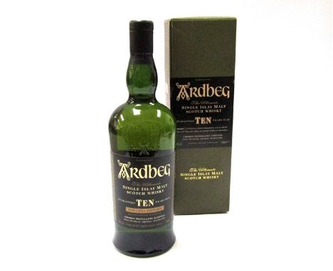 Ardbeg The Ultimate Single Malt Scotch Whisky 10 years old, 1Ltr in box