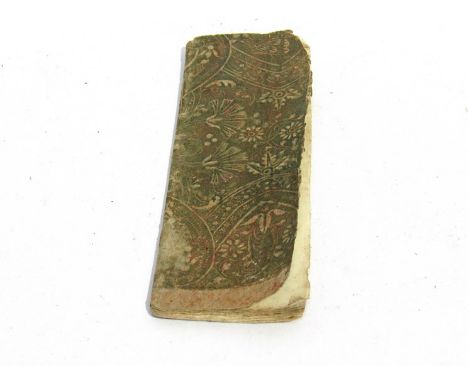 An 18th Century Almanac: "Lunario, Calendario, e Pronostico Nuovo dell'anno 1797. Del Famoso Astrologo Rutilio Benincasa...",