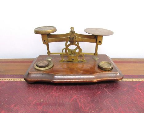 A set of postal scales and drawing instruments. (Oxburgh Hall collection)
