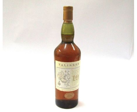Talisker Isle of Skye Single Malt Scotch Whisky 10 year old, 1ltr 