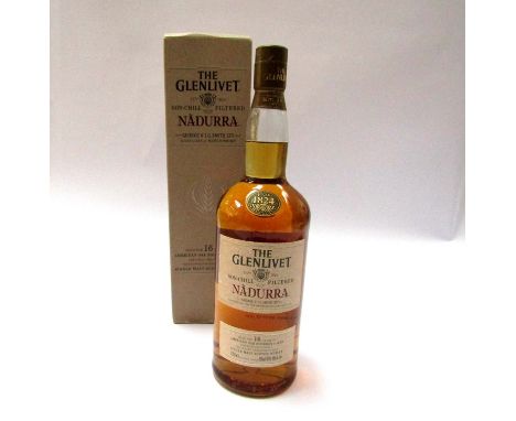 The Glenlivet Nadurra single malt 16 year old Scotch Whisky, 1ltr, boxed 