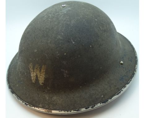 Wardens tin helmet 