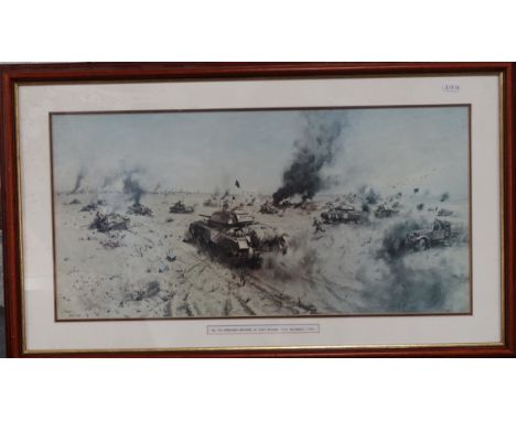 Cuneo print - Army Manoeuvres 