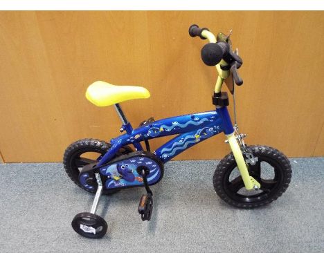 Finding Nemo - A childrens 10'' framed Finding Nemo the Tank Engine bicycle. Manufactured by Dino, the ex-shop stock bicycle 