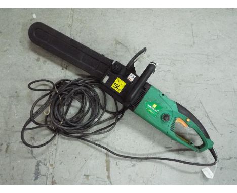 A Gardenline chainsaw, model GCS 2000S.